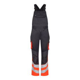 F. Engel - Overalls 3547 Antrazitgrå/Hi-vis orange