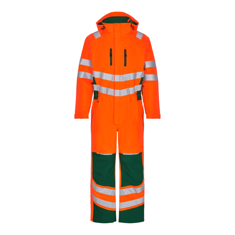 Vinterkedeldragt 4946 Hi-vis Orange/grøn, str. XS
