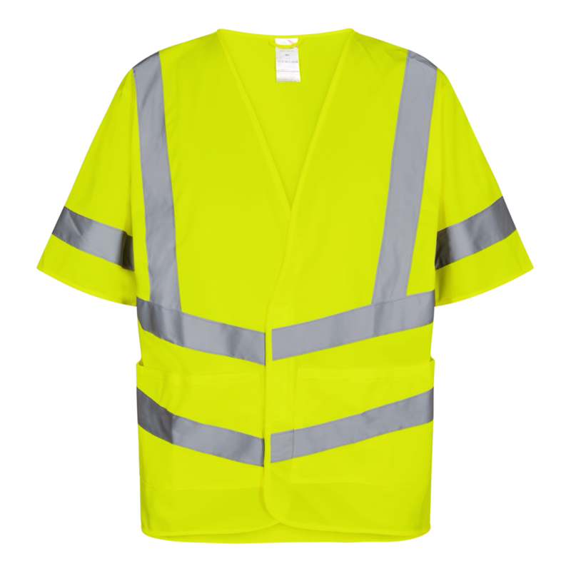 Trafikvest m/ærme 5031 Hi-vis Gul, str. XS/S