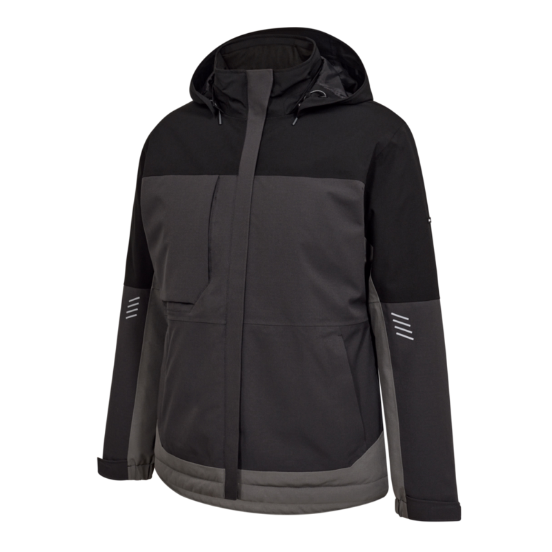 Vinterjakke Dame 1435 Antrazitgrå/Sort, str. M