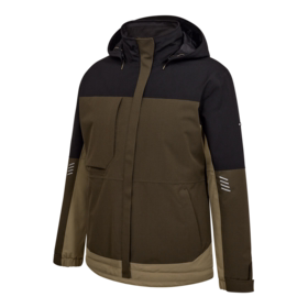 F. Engel - Vinterjakke Dame 1435 Forest green/sort