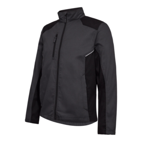 F. Engel - Arbejdsjakke 1520 Antrazitgrå/sort