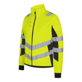 F. Engel - Arbejdsjakke 1544 Hi-vis Gul/sort