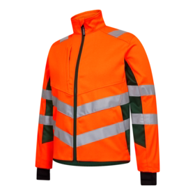 F. Engel - Arbejdsjakke 1544 Hi-vis Orange/grøn