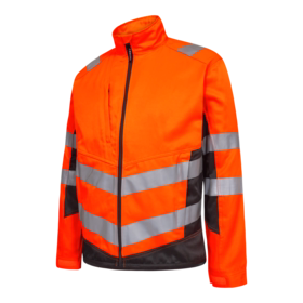 F. Engel - Arbejdsjakke 1545 Hi-vis Orange/antrazitgrå