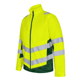 F. Engel - Arbejdsjakke 1545 Hi-vis Gul/grøn