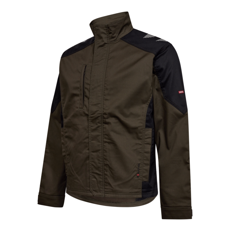 Arbejdsjakke 1809 Forest green/sort, str. 2XL