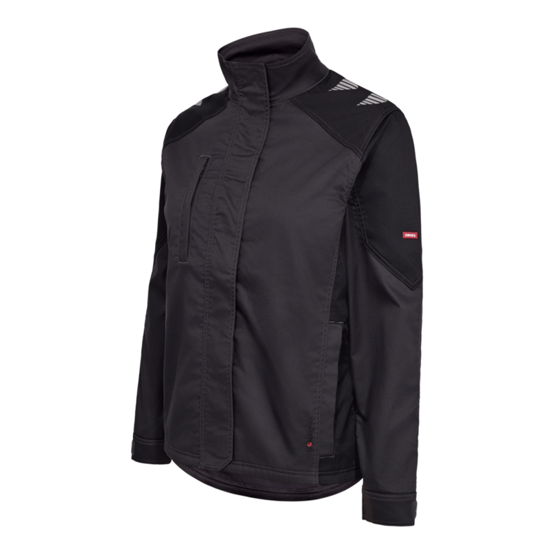 Arbejdsjakke Dame 1816 Antrazitgrå/sort, str. S