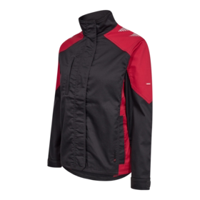 F. Engel - Arbejdsjakke Dame 1816 Antrazitgrå/rød