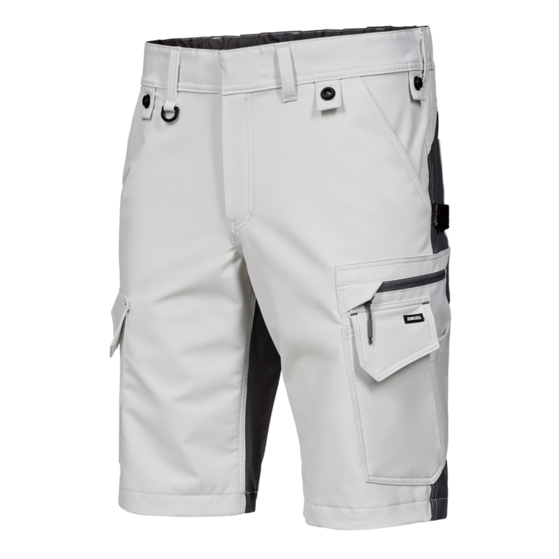 Arbejdsshorts 6337 Hvid/antrazitgrå, str. 116