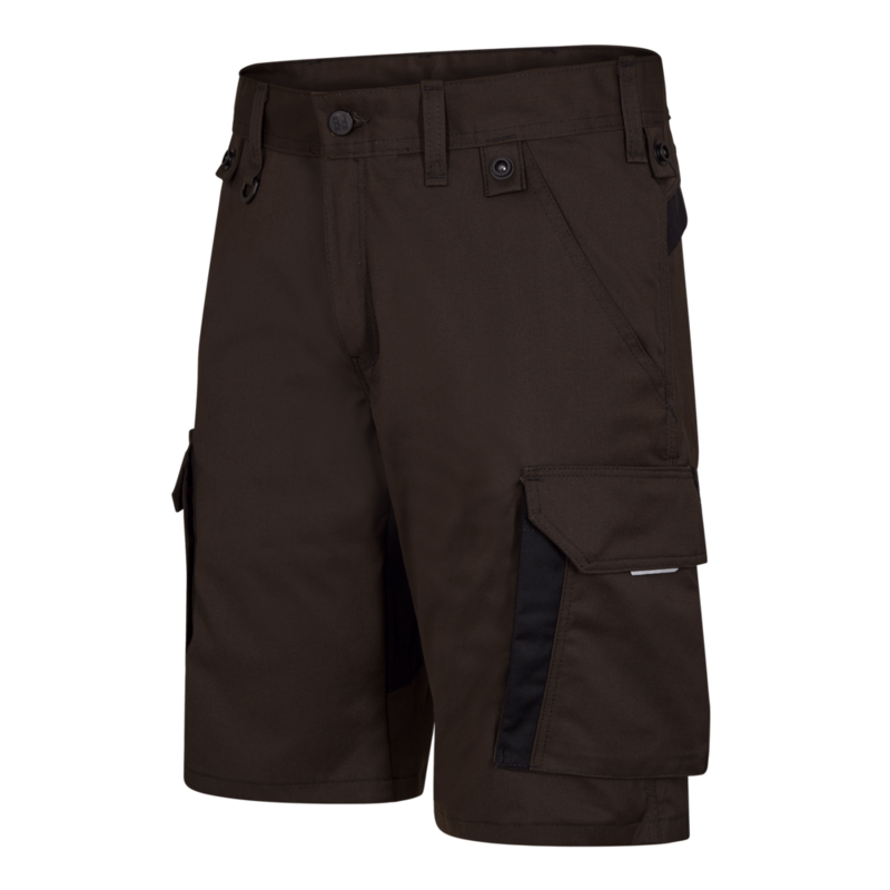 Arbejdsshorts 6362 Mokkabrun/sort, str. 96