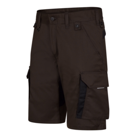 F. Engel - Arbejdsshorts 6362 Mokkabrun/sort