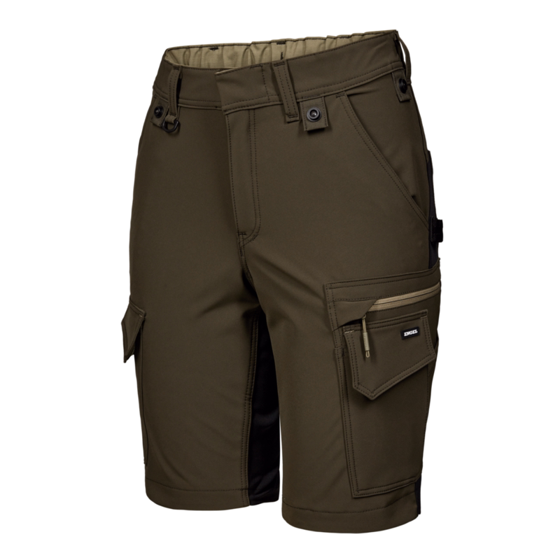 Arbejdsshorts Dame 6341 Forest green/sort, str. 46