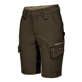F. Engel - Arbejdsshorts Dame 6341 Forest green/sort