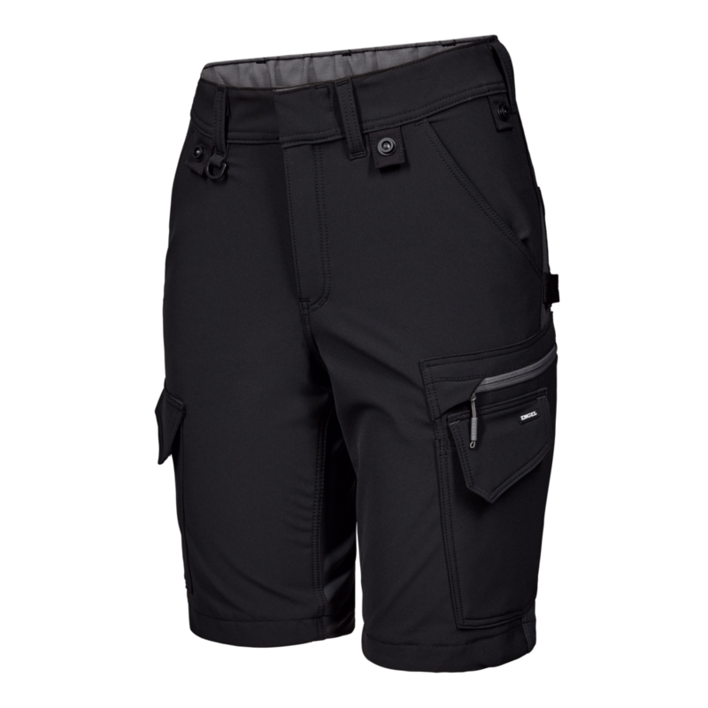 Arbejdsshorts Dame 6341 Sort/antrazitgrå, str. 36