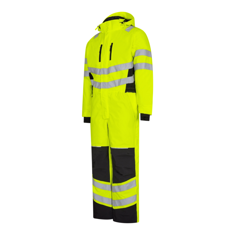Vinterkedeldragt 4946 Hi-vis Gul/sort, str. L