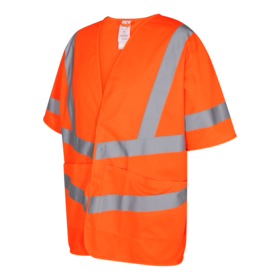 F. Engel - Trafikvest m/ærme 5031 Hi-vis Orange