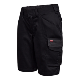 F. Engel - Arbejdsshorts Dame 6816 Sort/antrazitgrå