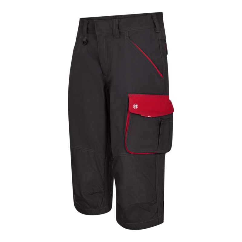 Knickers 6812 Antrazitgrå/rød, str. 88