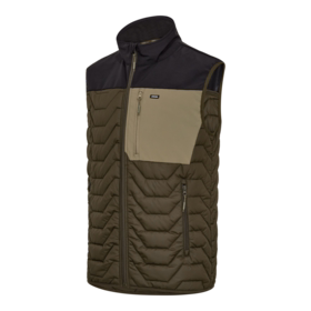 F. Engel - Vest Quiltet 5328 Forest green/sort