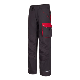 F. Engel - Arbejdsbuks 2810 Antrazitgrå/rød