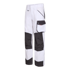 F. Engel - Arbejdsbuks 2810 Hvid/antrazitgrå