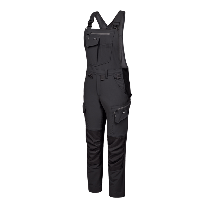 Overalls Dame 3341 Antrazitgrå/sort, str. 44