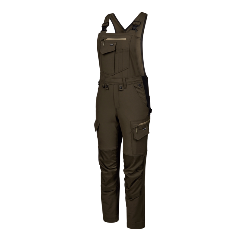 Overalls Dame 3341 Forest green/sort, str. 46