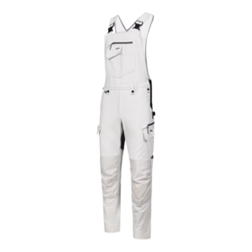 F. Engel - Overalls 3337 Hvid/antrazitgrå