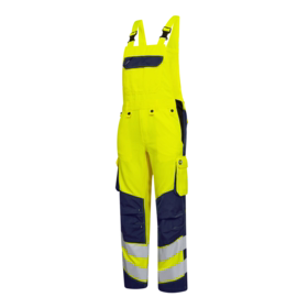 F. Engel - Overalls Hi-vis 3545 Gul/blue ink