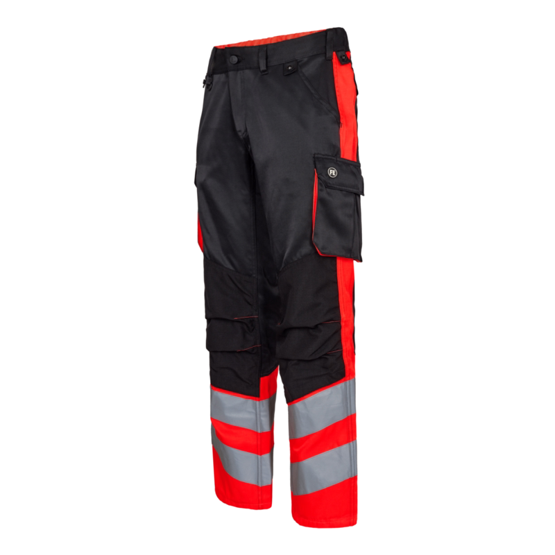 Servicebuks 2547 Sort/Hi-vis rød, str. K108