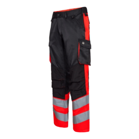 F. Engel - Servicebuks 2547 Sort/Hi-vis rød