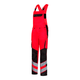 F. Engel - Overalls 3545 Hi-vis Rød/sort