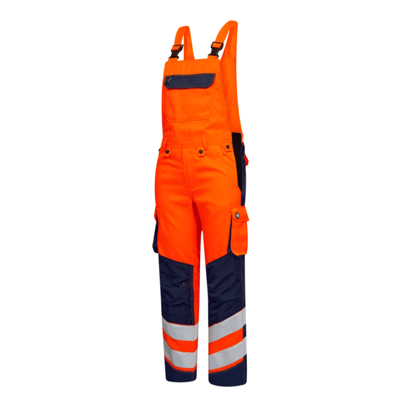 Overalls 3545 Hi-vis Orange/blue ink, str. 100