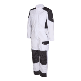 F. Engel - Kedeldragt 4810 Hvid/antrazitgrå