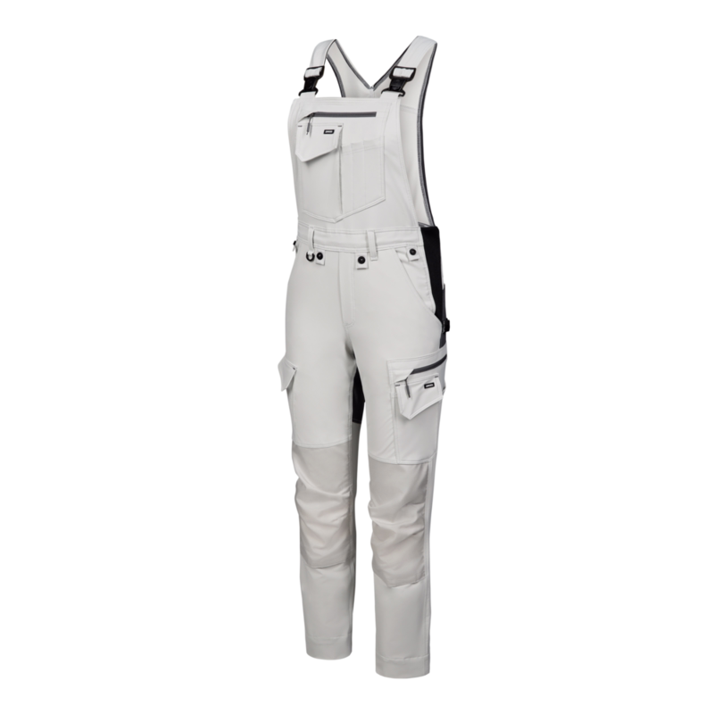 Overalls Dame 3341 Hvid/antrazitgrå, str. 36