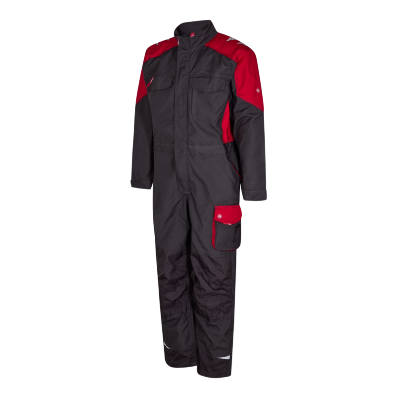 Kedeldragt 4810 Rød/antrazitgrå, str. 2XL