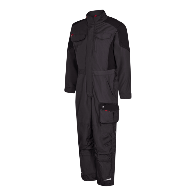 Kedeldragt 4810 Antrazitgrå/sort, str. 2XL