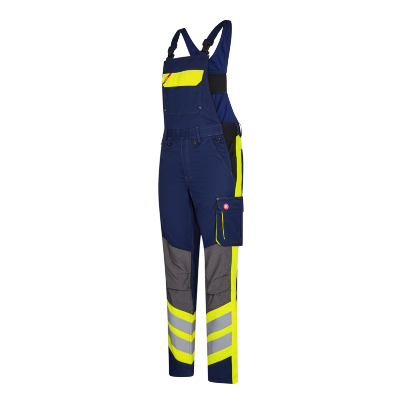 Cargo overalls 3870 Blue ink/Hi-vis gul, str. 100