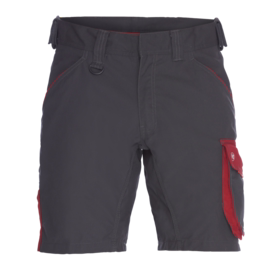 F. Engel - Arbejdsshorts 6810 Antrazitgrå/rød