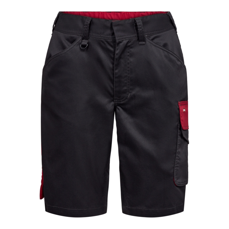 Arbejdsshorts Dame 6816 Antrazitgrå/rød, str. 44