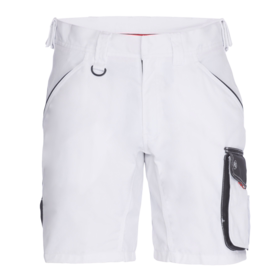 F. Engel - Arbejdsshorts 6810 Hvid/antrazitgrå