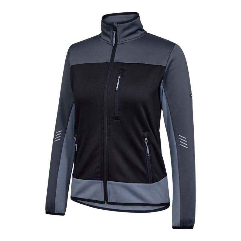 Trøje Midlayer m/lyn Dame 8336 Deep blue/dark sea, str. XL