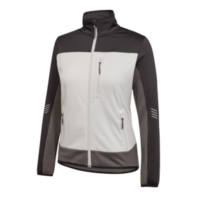 F. Engel - Trøje Midlayer m/lyn Dame 8336 Hvid/antrazitgrå