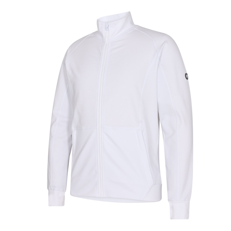 Sweatcardigan 8362 Hvid, str. XS