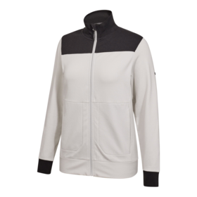 F. Engel - Sweat Cardigan Dame 8335 Hvid/antrazitgrå