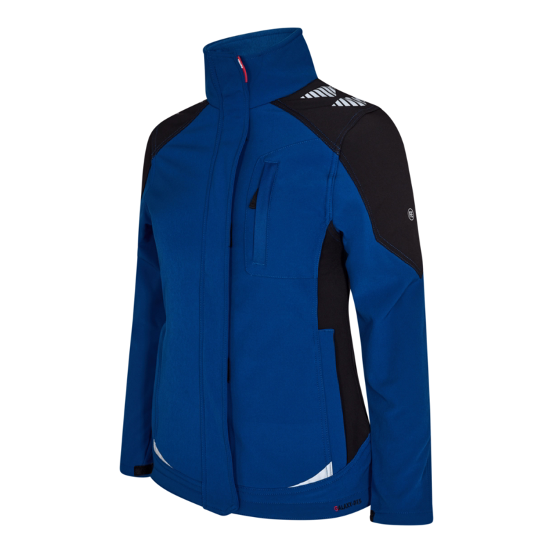 Softshelljakke Dame 8815 Surfer blue/sort, str. S
