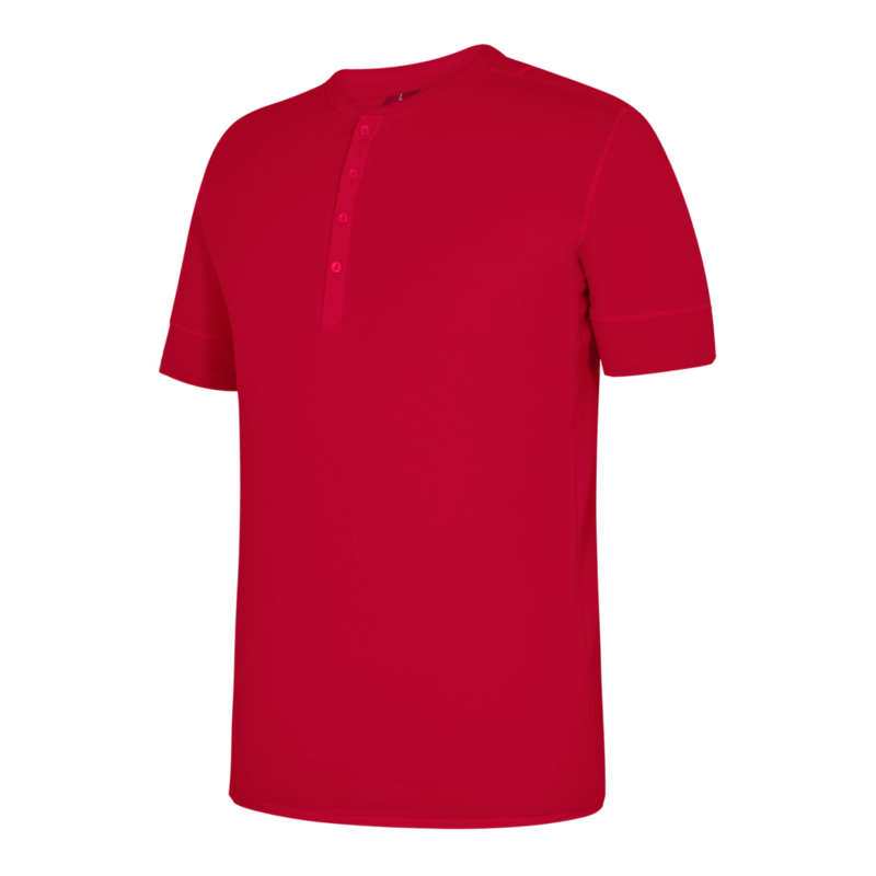 T-shirt Grandad 9256 Tomato red, str. XS