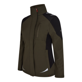 F. Engel - Softshelljakke Dame 8815 Forest green/sort