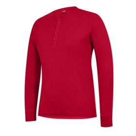 F. Engel - T-shirt Grandad L/Æ 9257 Tomato red